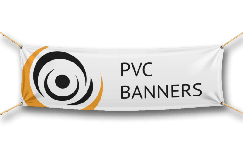 Stampa su PVC: Striscioni in PVC, con occhielli in alluminio