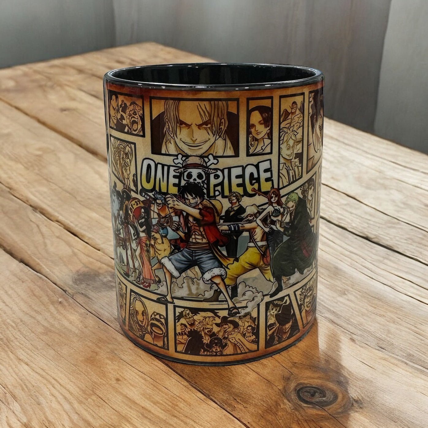 Tazza One Piece - La Ciurma di Mugiwara - Copisteria Graphic