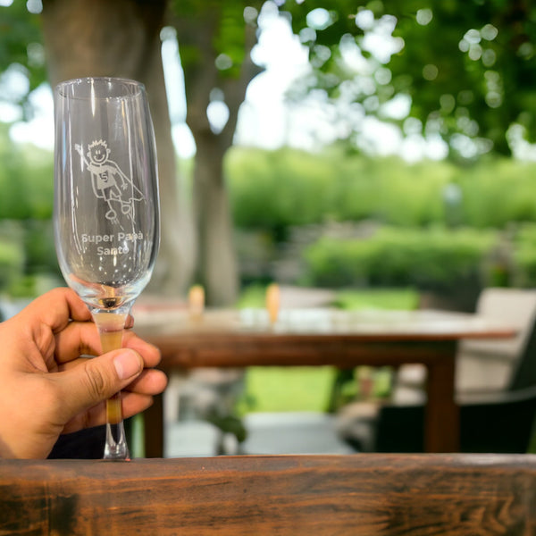 Incisione calice da spumante - Copisteria Graphic