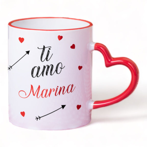 Tazza Manico Cuore - Copisteria Graphic